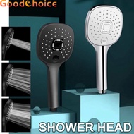 Adjustable High Pressure Shower Head 3 Modes Water Saving Bathroom Faucet Nozzle