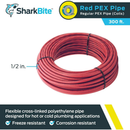 【BBTFS】 1/2 Inch x 300 Feet Red PEX-B PEX Pipe Flexible Water Tubing for Plumbing