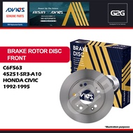 Rotor Disc Advics C6F563 / 45251-SR3-A10 Honda Civic 1992-1995