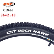 CST ROCK HAWK mountain bike tire C1844 C1820 steel wire 26 inch 26*2.40 MTB Bicycle thickened tyre