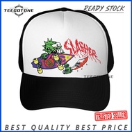 Ready Stock Santa Cruz Slasher Topi Skate Trucker  Men Breathable   Outdoor Sports Sunscreen big hea