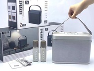 SY-YS-219 ไร้สาย home ktv ชุดเสียงไมโครโฟนเด็กลำโพงบลูทูธปาร์ตี้กลางแจ้งคาราโอเกะ แท้%