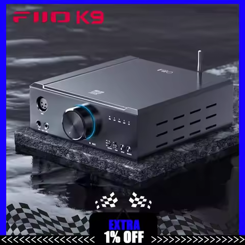 FiiO K9 Pro ESS Desktop DAC and Headphone Amplifier ES9038PRO*2 chip Bluetooth USB DAC DSD Decoder S
