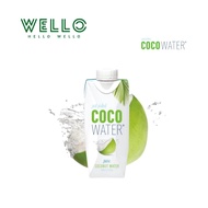 Just Picked Coco Water | 330ML x 12 PKT | Pure Coconut Water | Unsweetened Tetra Pack | Office