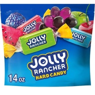 JOLLY RANCHER, Assorted Fruit Flavored Hard Candy, Individually Wrapped, 14 oz, Bag