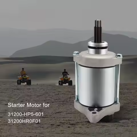 Starter Motor for Honda 420 Rancher TRX420 TRX420FE TRX420FM TRX420FA TRX420TE TRX420TM 31200-HP5-60