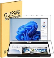 2 Pack Tempered Glass Screen Protector for 2025-2024 ASUS Zenbook Duo 2-in-1 Laptop Dual 14” OLED (U