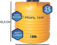 ANS Tandon Air/Tangki Air Profil Tank 1200 Liter Anti Lumur (BPE1200)