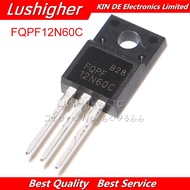 10pcs FQPF12N60C TO220F 12N60C TO-220 FQPF12N60 12N60 MOSFET new Original free shipping