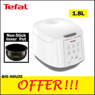 Tefal RK7321 / Toshiba RC-18DH1NMY Digital Rice Cooker 1.8L with 5 Layer Thick Inner Pot (Non Stick) Multi Cooker Porridge with Keep Warm Function