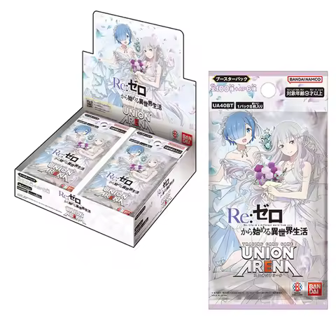 2025 New BANDAI Union Arena Re:Zero Starting Life in Another World TCG Anime Collection Card Booster