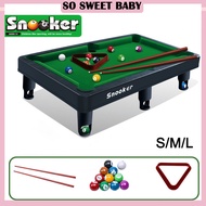 Mini Snooker Table Set Pool Table Billiards Toy Educational Toys for Kids Sport Toy Family Game Toy