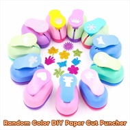 RIVERSIDE Flower Furador, Random Color 7*6*4cm DIY Paper Cut Puncher, Punches Maker Large Size Labor