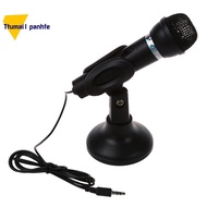 Omnidirectional Laptop PC Computer 3.5mm Network Stand Mini mini  phone Mike Black