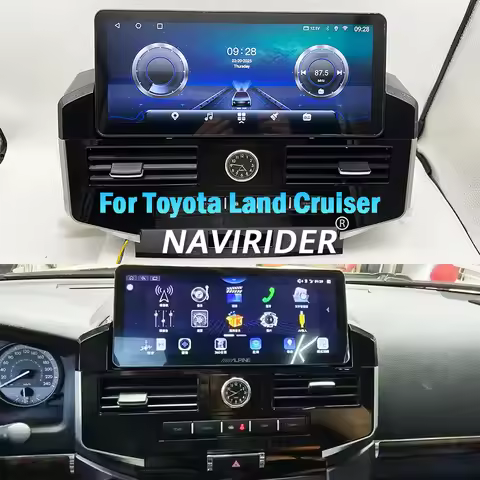 12.3inch Touch Screen Android Car Radio For Toyota Land Cruiser 200 LC200 2008-2015 Stereo Video Pla