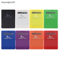 (duyongtear0) For Sony PS2 Game Data Console Program Card V1.966 Free McBoot Function 64MB 32MB 16MB