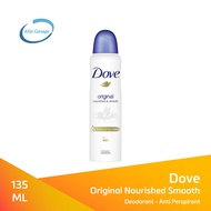 Dove DEODORANT SPRAY Original 135ml - Dove Women Antiperspirant Prevents Body Odor 48 Hours