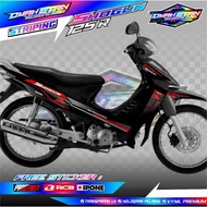 Suzuki SHOGUN 125 R Variation STRIPING/SHOGUN 125 R Motorcycle LIST Sticker