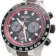 二手 SEIKO SBDL121/V192-0AR0 Prospex Datsun 男士手錶，附盒子和保固卡，不銹鋼，太陽能，黑色錶盤/黑色銀色錶帶。