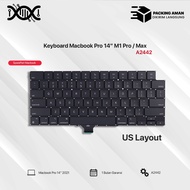 Macbook Pro 14" M1 Pro A2442 2021 Keyboard | US UK Compatible
