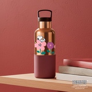 單件88折【Pinkoi x SNOOPY】HYDY 480ml 摩卡金瓶-酒紅