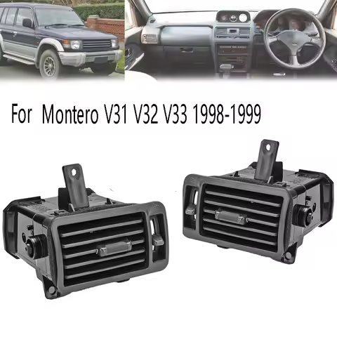 Left+Right Aircond Air Cond Vent Dashboard A/C Vent Outlet For Pajero Shogun Montero V31 V32 V33 199