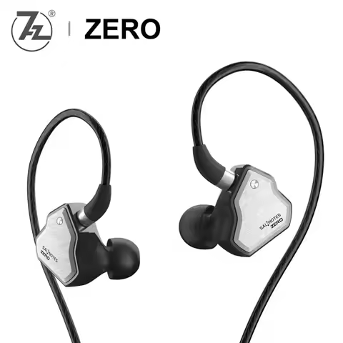 7Hz Salnotes Zero HiFi 10mm Dynamic Driver In Ear Earphone IEM Metal Composite Diaphragm N52 Magnet 