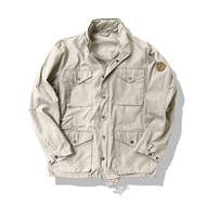 Fjallraven Windbreaker Trekking Hooded Jacket Second Hand Chest Size 45"