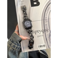 【Chrome -home -Hearts】 Cross metal chain straps /for s9 iwatch8 applewatch7 6 5se/ 01200