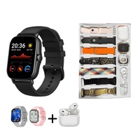 I20 Ultra Max Suit Smart Watch 8 Ultra Get 7 Soft Straps Protective Earphone Tws i13 Can Play Game C