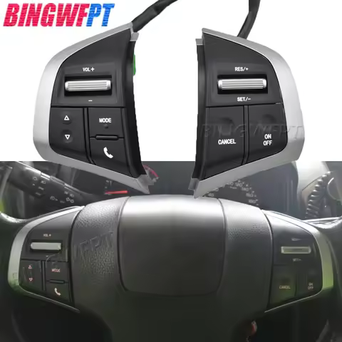Car Cruise Control Switch For Isuzu D-Max DMAX For Chevrolet DMax 2016-2018 Steering Wheel Audio Vol