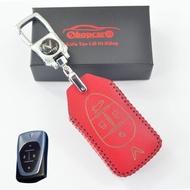 Vinfast E34, VF E34, VF 8, VF 9, VF8, VF9 electric car key case VFE34 handmade 100% genuine cow leat