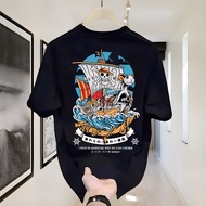 KATUN Creative American retro print t-shirt, 100% cotton, unisex