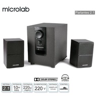 Microlab รุ่น M100BT M106BT มีบลูทูธในตัว (Bluetooth) ลำโพง (2.1) ประกันศูนย์ 1 ปี By Fullbright tec