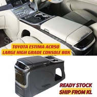 TOYOTA ESTIMA ACR50 LUXURY PREMIUM CONSOLE BOX ARMREST WITH WIRELESS CHARGING AC220V