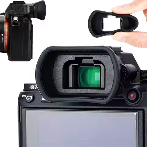 FDA-EP18 Soft Silicon Camera Viewfinder Eyecup for Sony A9 II, A7, A7 II, A7 III, A7R, A7R II, A7R I