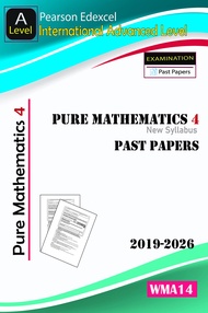Pearson-Edexcel International Advanced Level (IAL)-Pure Mathematics (P1 to P4) - Past Papers Collect