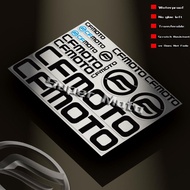 Motorcycle UV Stickers Motocross Fairing Stereoscopic Helmet Decal Accessories For CFMOTO 450SR 250s