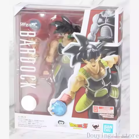 Bandai Shf SH Figuarts Dragon Ball Bardock Burdock Action Figures Model Toys Figura Gift Collection