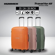 HUMMER OVERLAND PP LUGGAGE-EXPANDABLE+SECURE ZIP+TSA - 13851420-24-28