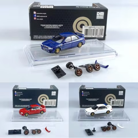 BM Creations 1:64 Scale 1994 Impreza WRX Alloy Car Model Classic Adult Souvenir Gift Decorations Sta
