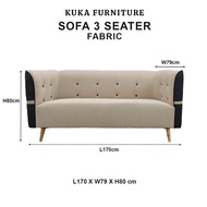 Modern Premium Sofa 3 Seater Sofa Cushion Kusyen Sofa Murah Chair Kerusi Stool Sofa Premium Ikea Fur