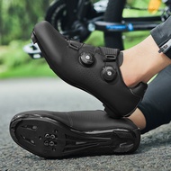 Road bike cycling shoes for men, mountain bike cycling shoes, road bike lock shoes set, women's cycl