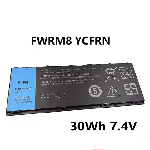 FWRM8 YCFRN30Wh 7.4V Laptop Battery For Dell Latitude 10 ST2e KY1TV C1H8N PPNPH 1VH6G 1XP35 312-1412