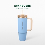 Starbucks Stainless Steel Blue Quencher Stanley Cold Cup 30oz. ทัมเบลอร์สตาร์บัคส์สแตนเลสสตีล ขนาด 3