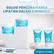 [glowing Package] Brighty Glowing Underarm 2 Pcs + Brighty Underarm Scrub 2 Pcs