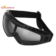 Airsoft Goggles  Paintball Clear Glasses Wind Dust Protection Motorcycle, Black