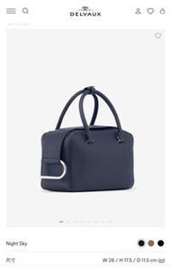 Delvaux  Cool Box MM Night Sky