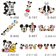 [Cartoon Waterproof Sticker] Cartoon Mickey Mouse Peeping Car Sticker Cartoon Window Climbing Body S