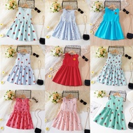 Kids Girl's Dress Pure Cotton Fashion Flower Drees For Girl Kids Baby Girls Princess Dress 1-8 Years